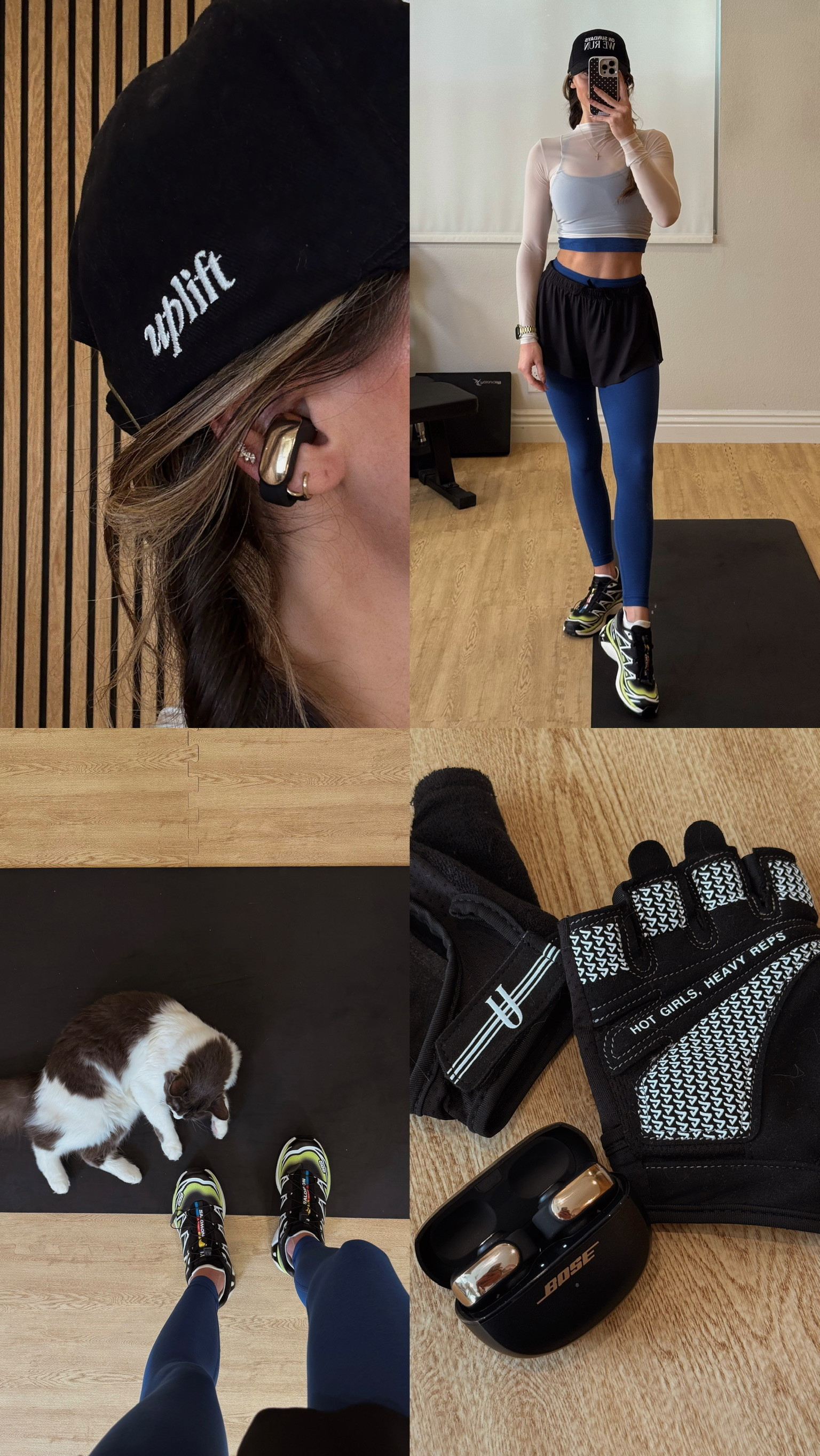 All the little workout fit details 🤍 

 

#LTKootd #LTKfitnessgoals #LTKActive