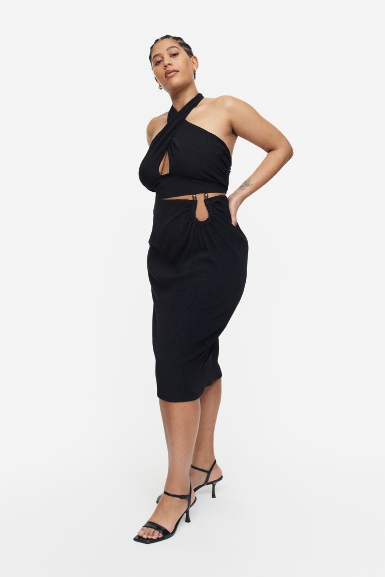 Gathered Pencil Skirt | H&M (US)