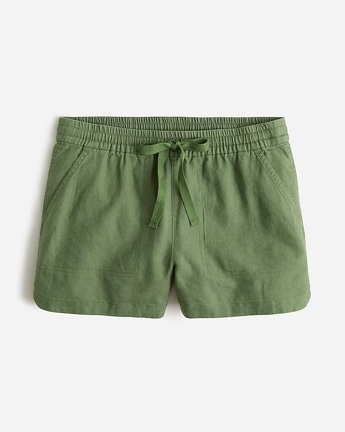 New seaside short in linen blend | J.Crew US