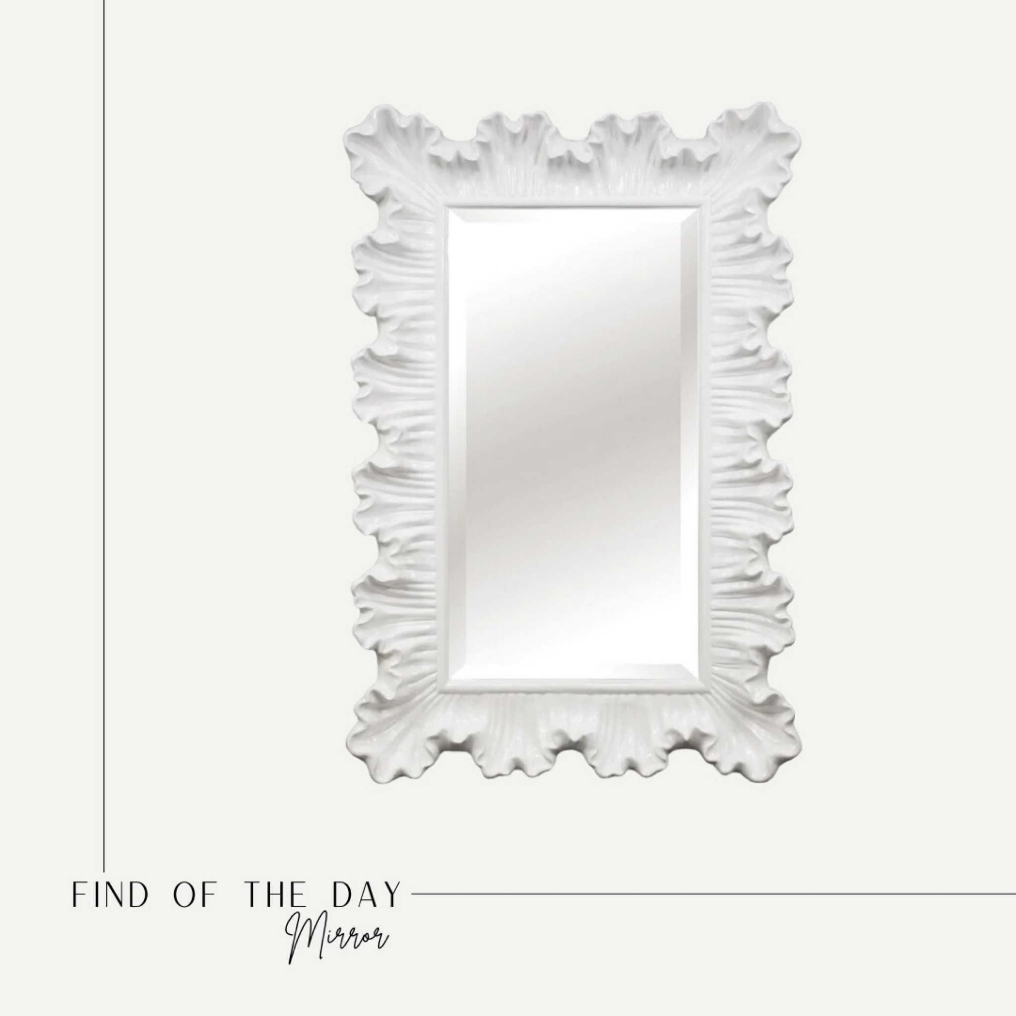 Affordable mirror find

#LTKhome #LTKFind #LTKSeasonal