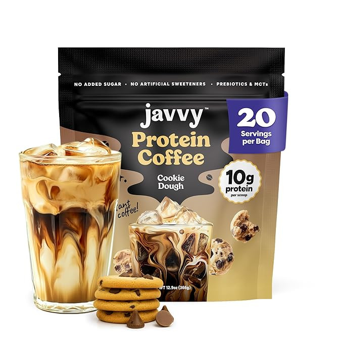 Cookie Dough Protein Iced Coffee - Premium Whey Protein & Instant Iced Coffees - 100% Natural Col... | Amazon (US)