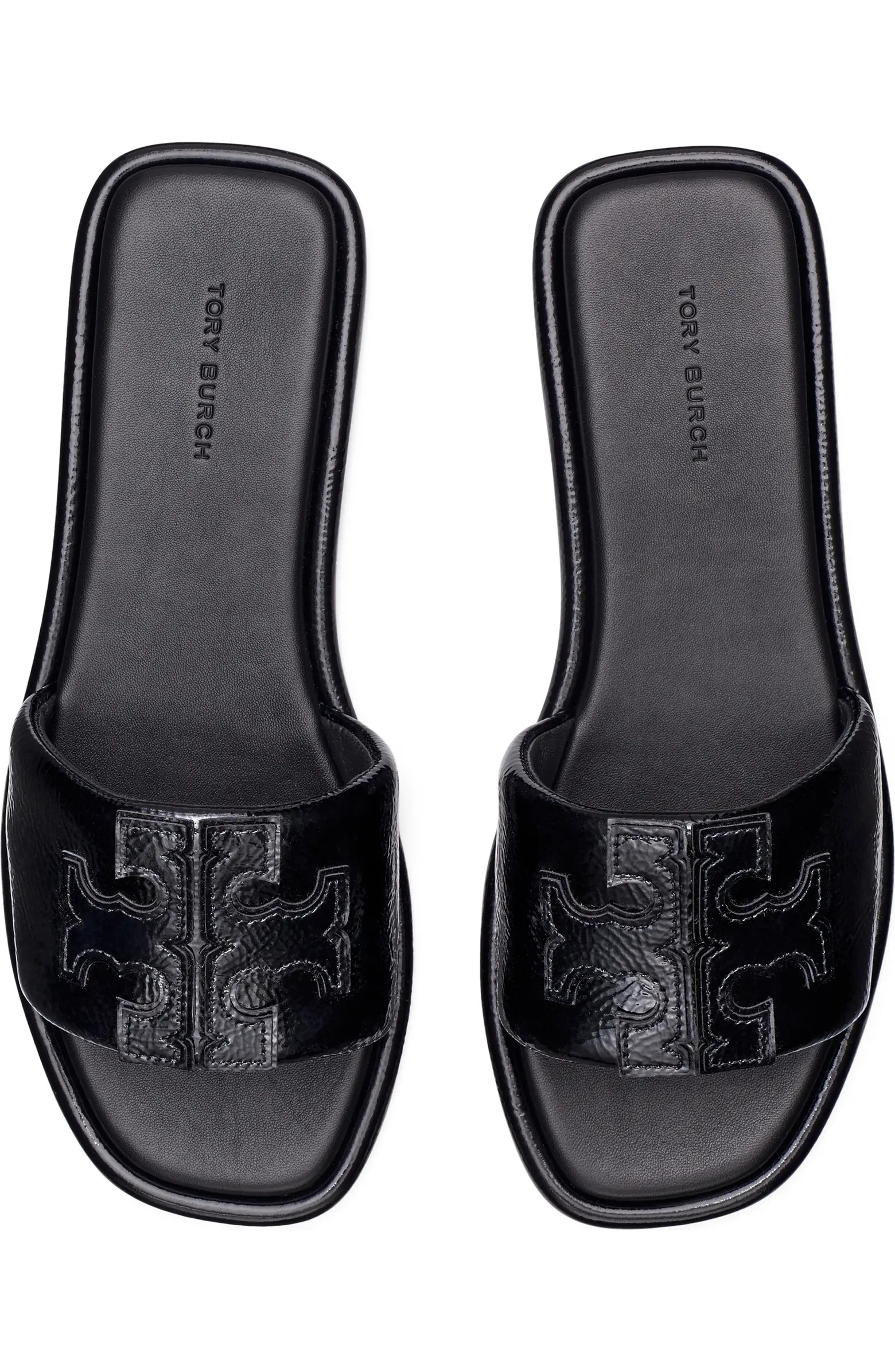 Tory Burch Double-T Leather Sport Slide Sandal (Women) | Nordstrom | Nordstrom