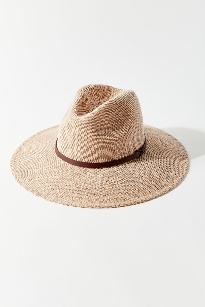 Harlow Nubby Panama Hat | Urban Outfitters (US and RoW)