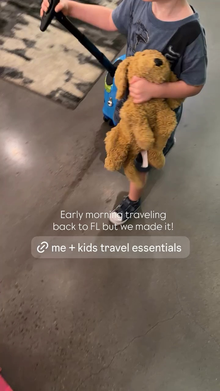 Early morning traveling back to FL but we made it! me + kids travel essentials!

#LTKmomlife #LTKTravel #LTKKids