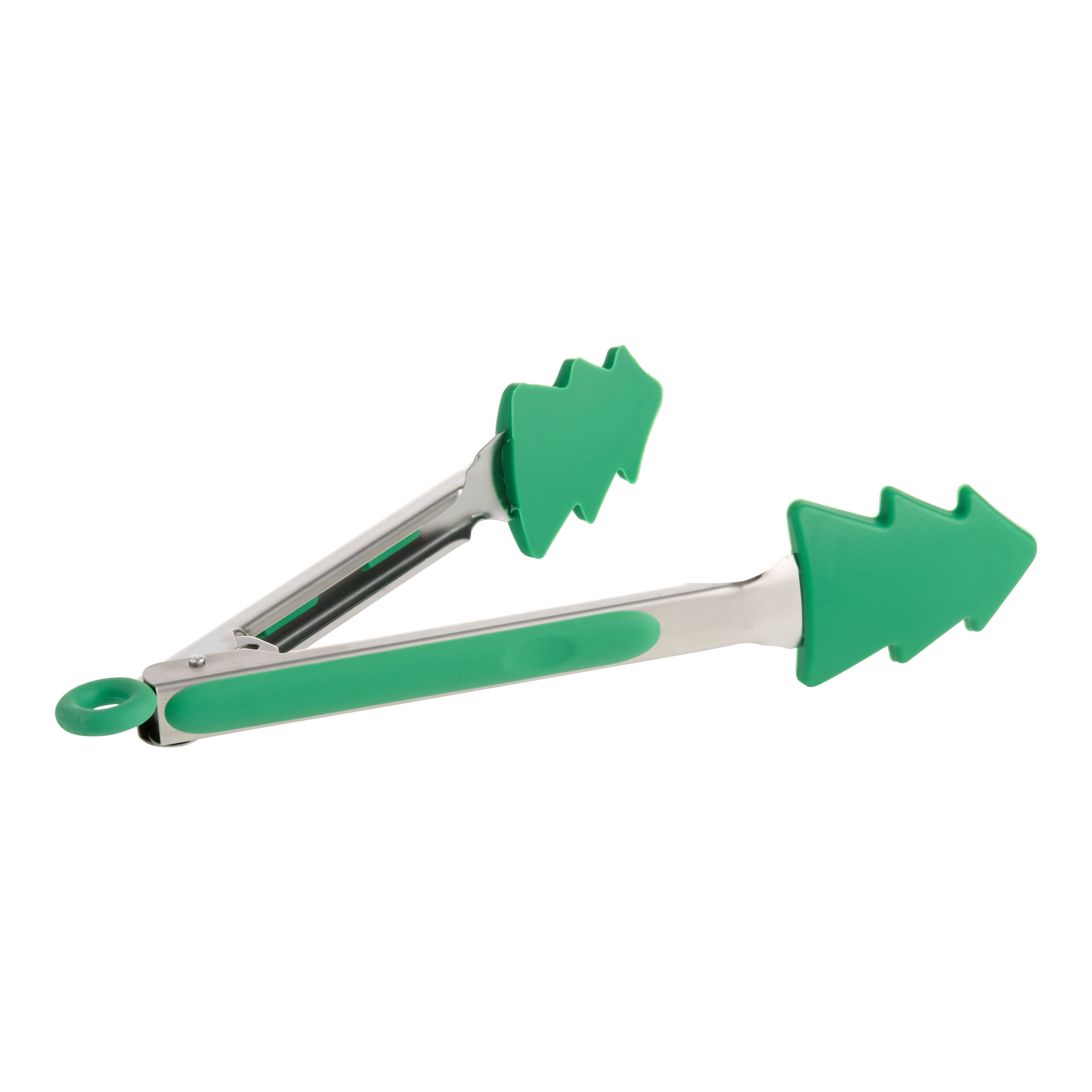 Holiday Icon Silicone and Stainless Steel Tongs | World Market