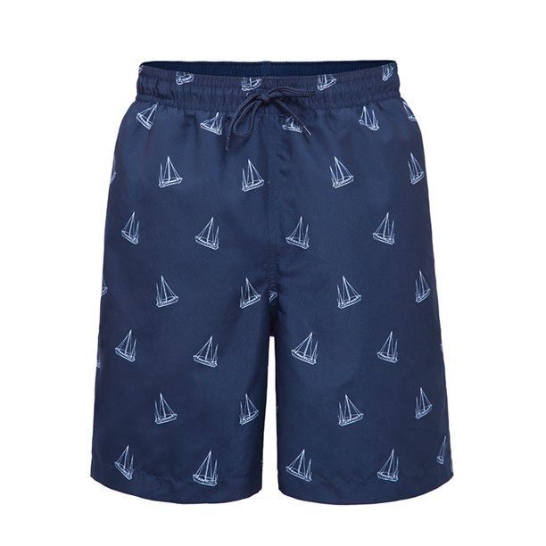 Rokka&Rolla Men's 7.5" Stretch Swim Trunks with Mesh Lining, up to Size 2XL | Walmart (US)