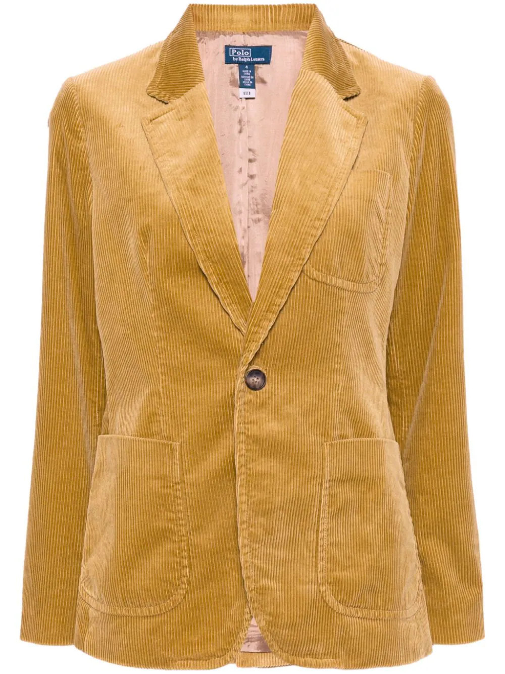 Polo Ralph Lauren corduroy blazer - Brown | Farfetch Global