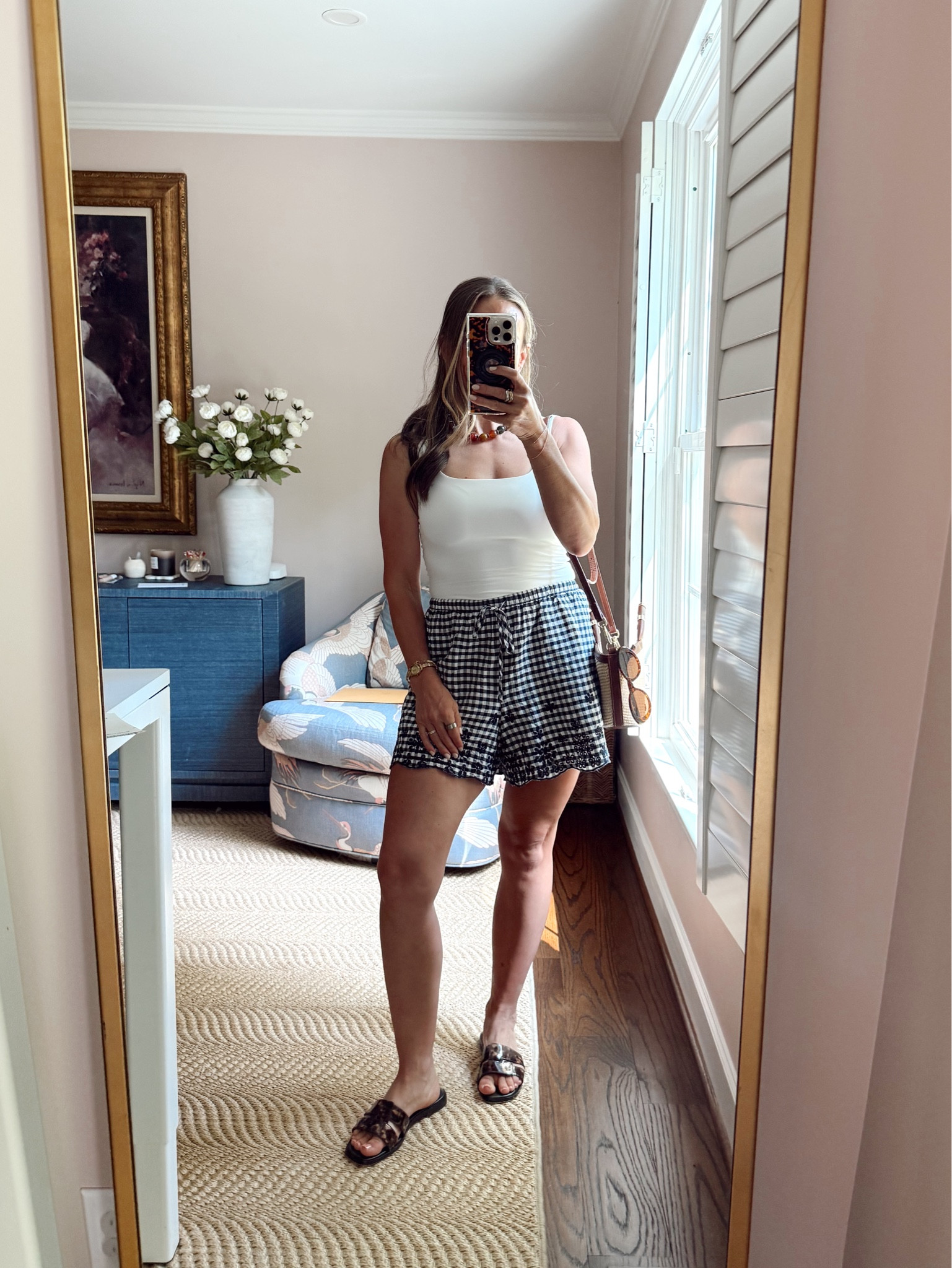 Surviving 100 degree weather. 

Wearing a size small in the @Splendid shorts.

#LTKSeasonal #LTKOver40 #LTKmomlife