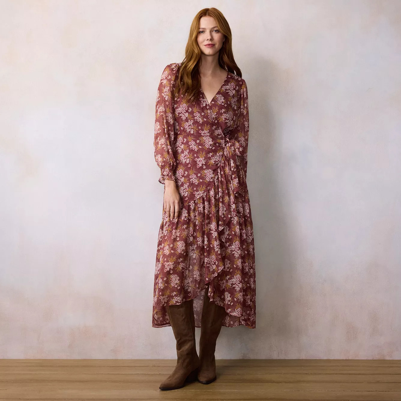 Women's LC Lauren Conrad Long Wrap Maxi DressLC Lauren Conrad | Kohl's