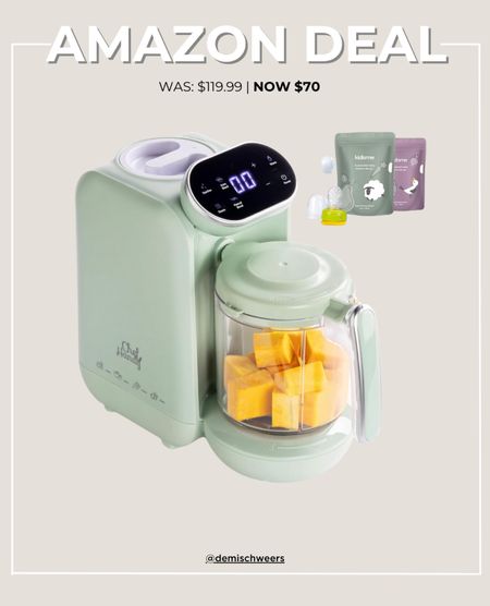 Amazon Deal on baby food machine! 

#LTKbaby #LTKsalealert