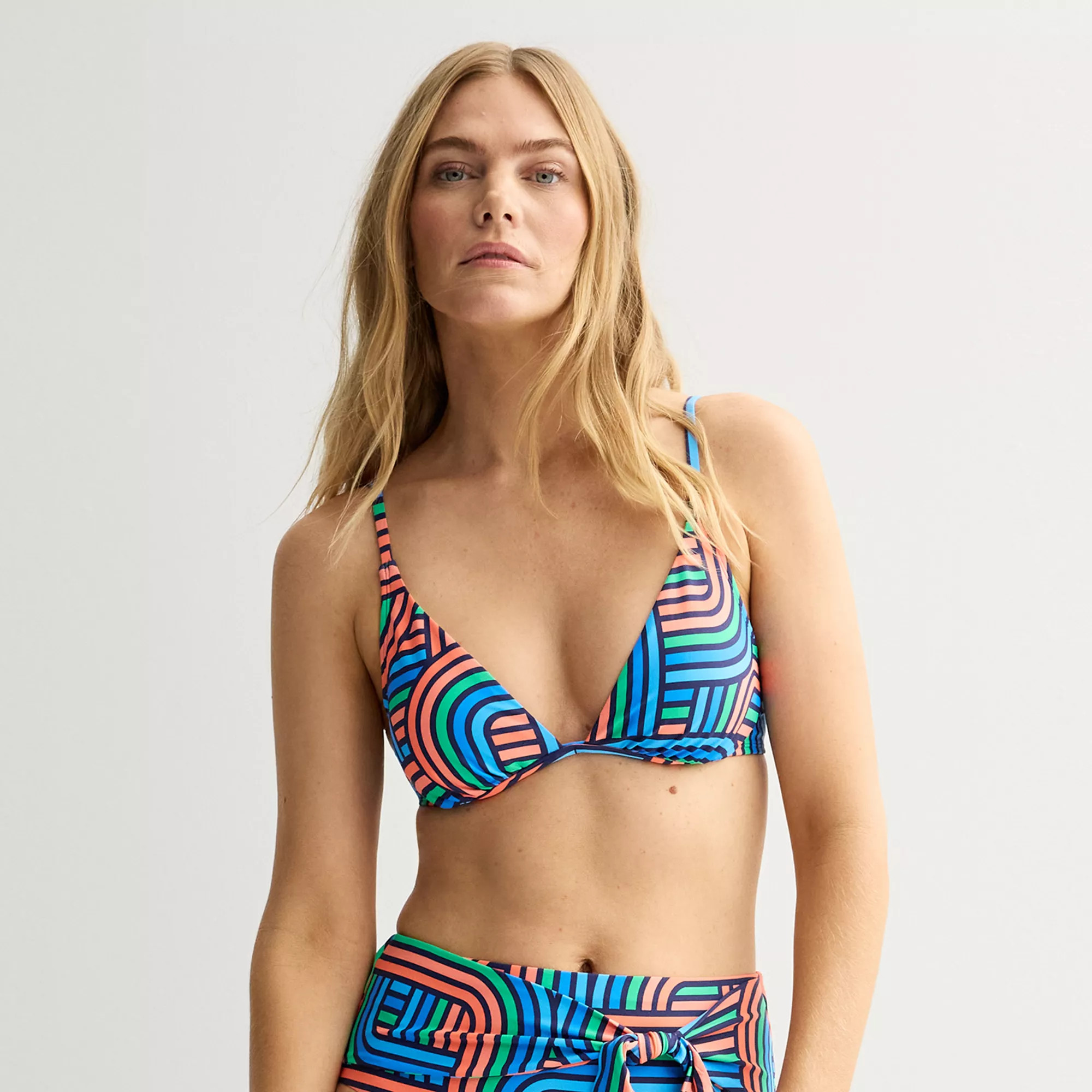 Women's Freshwater Triangle Underwire Bra Swim Top | Kohl's