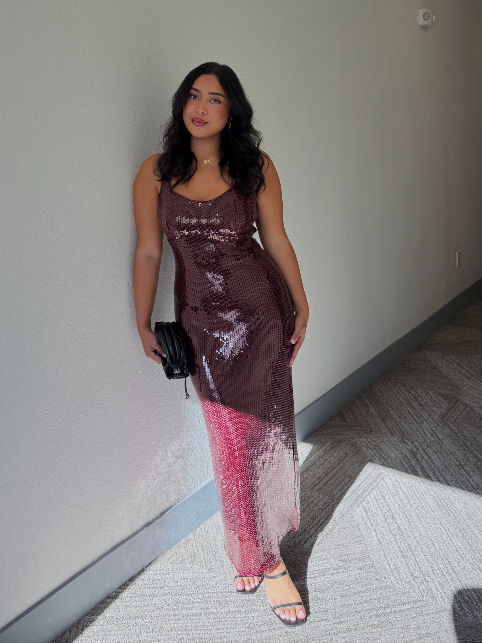 a perfect holiday dress, love how comfy but flattering it is♥️has a subtle corset fit to it & paired it with my favorite heels from @abercrombie #AbercrombiePrfner (linking some other holiday party outfit favorites too)  @shop.ltk #liketkit https://liketk.it/5GbtP

#LTKMidsize #LTKFindsUnder100 #LTKHoliday