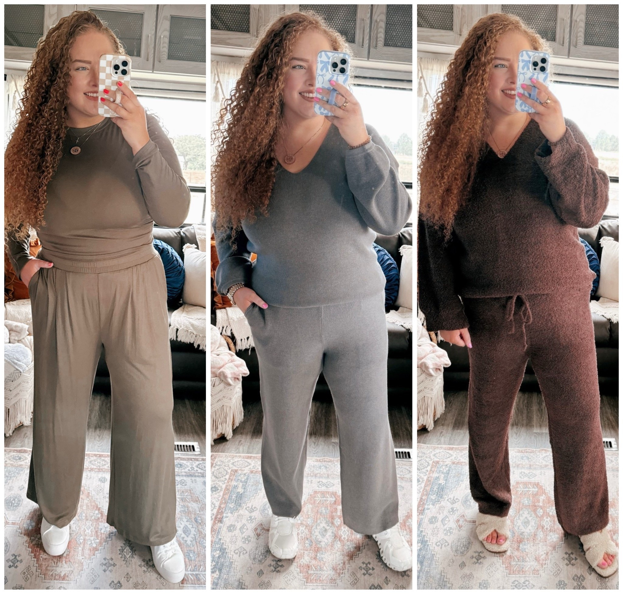 🍂 Fall fashion fave 🍁 These 2 piece Amazon sets are cozy, cute, and perfect for layering all season long! I’m obsessed with how versatile they are for lounging, errands, or styling up✨
amazon two piece set | amazon gray two piece set | amazon gray lounge set | amazon lounge set | sneakers | white sneakers | white on cloud sneakers | on cloud sneakers | amazon fall travel outfit | fall travel outfit | amazon fall travel outfit | amazon fashion | amazon finds | amazon look | amazon outfit | fall lounge set | fall lounge | fall fashion | fall finds | fall outfit inspo | fall fashion inspo | fall 2025 | brown two piece set | amazon brown two piece set | two piece lounge set | Amazon two-piece lounge set | fall pajamas | green two piece set | Amazon green two piece set | Amazon white sneakers | platform sneakers 