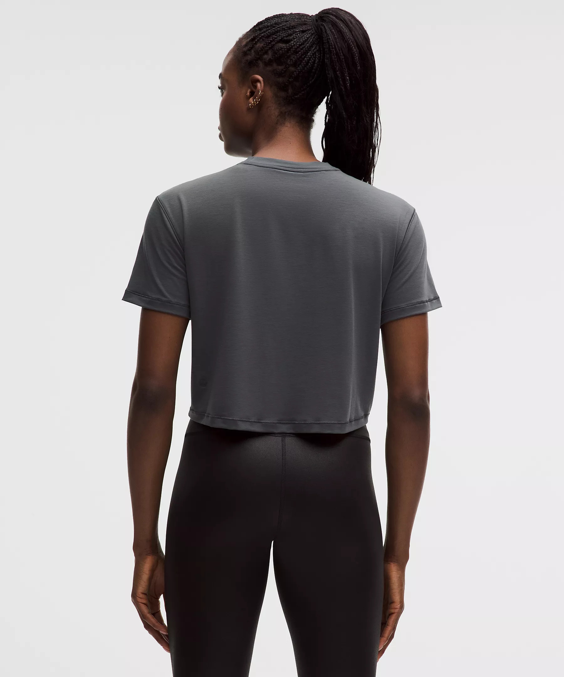 Jersey Training Cropped Short-Sleeve Shirt | Lululemon (US)