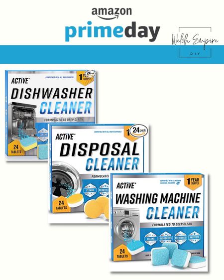 ✨So fresh and so clean✨ Explore Amazon Prime Day for exclusive deals on dishwasher cleaner, disposal cleaner, and washer cleaner. #Primedayfinds #cleanhome

#LTKxPrimeDay #LTKhome #LTKsalealert