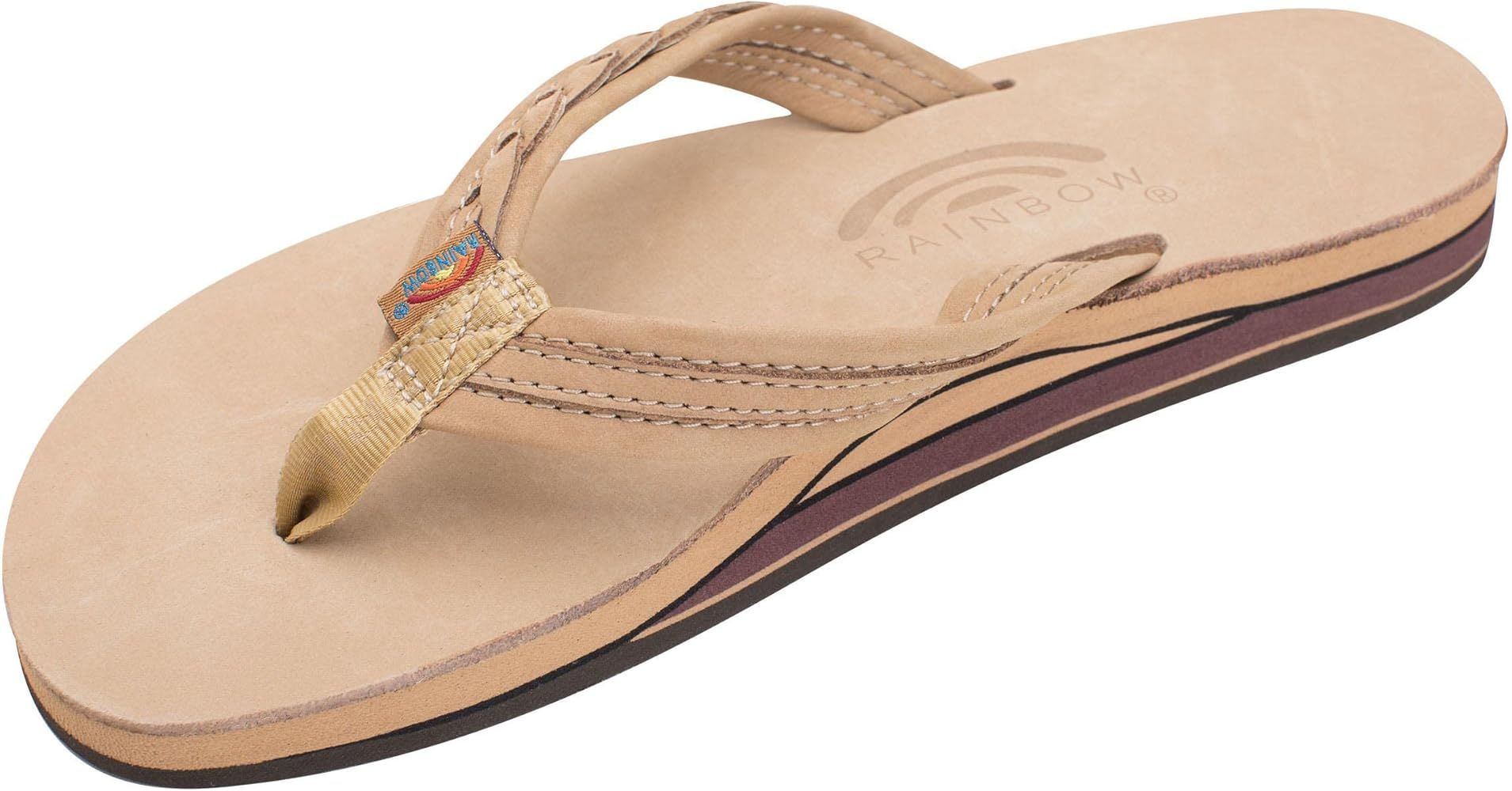Rainbow Sandals Madison - Double Layer Arch Support with a Braid on a 3/4" Medium Strap | Amazon (US)