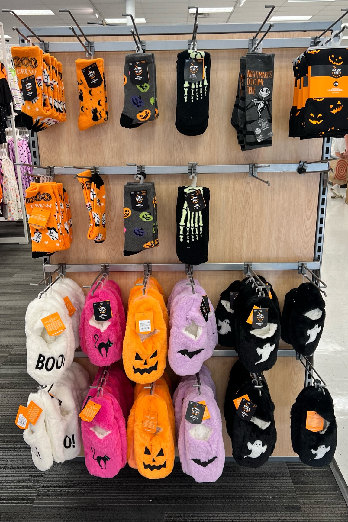 Halloween socks, slippers and leggings from Hyde and Eek o

#LTKKids #LTKSeasonal #LTKFamily