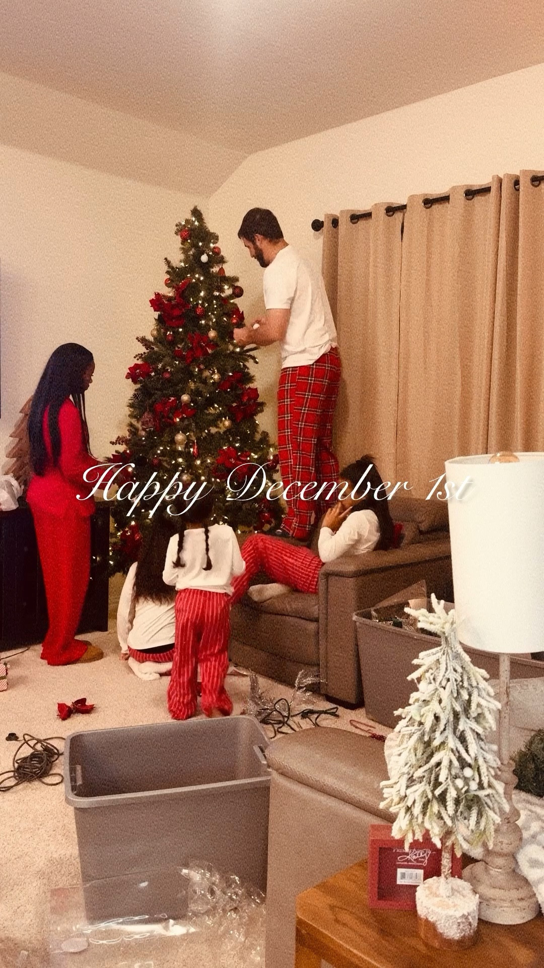 We couldn’t wait to put up the tree!🎄

#LTKGiftGuide #LTKKids #LTKHoliday