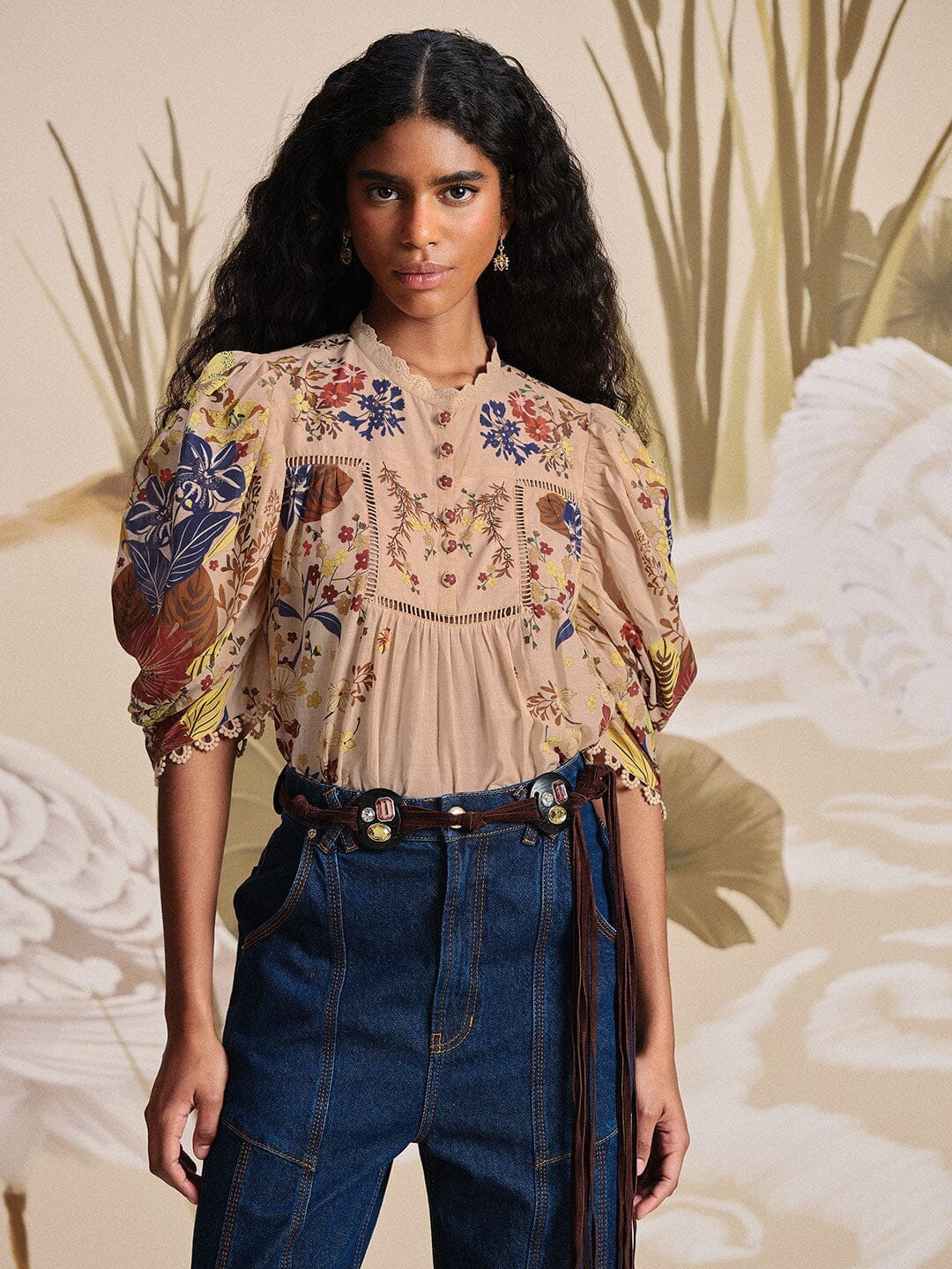 Pink Beauty Bouquet Blouse | Farm Rio EU