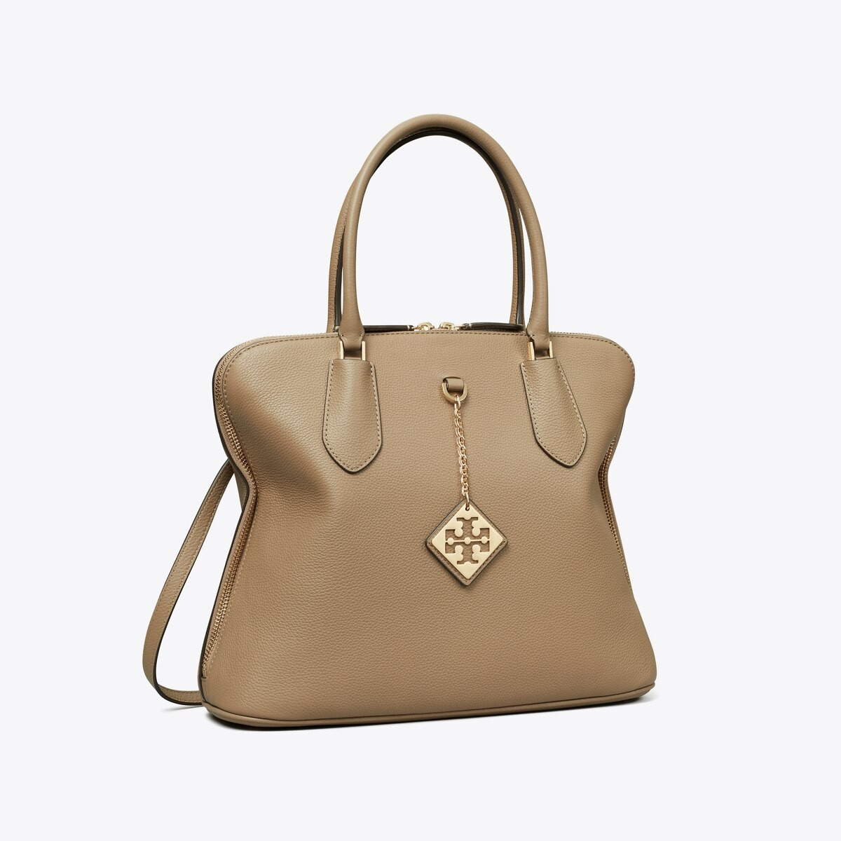 PEBBLED SWING SATCHEL | Tory Burch (US)