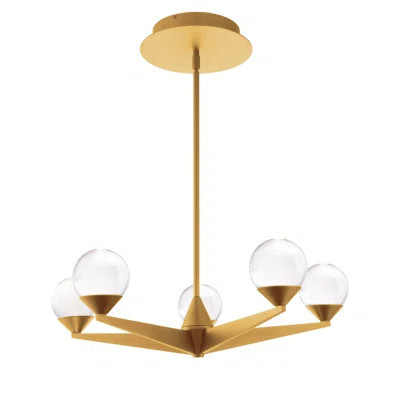 Double Bubble 5 - Light LED Chandelier | Perigold