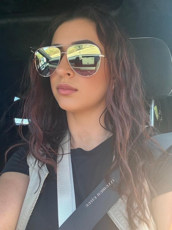 QUAY High Key 62mm Oversize Aviator Sunglasses | Nordstrom | Nordstrom