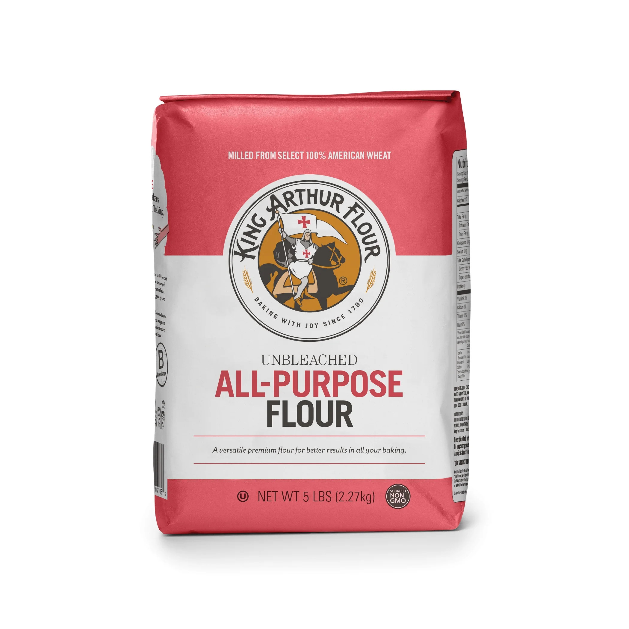 King Arthur Baking Company All-Purpose Unbleached Flour 5lbs | Walmart (US)