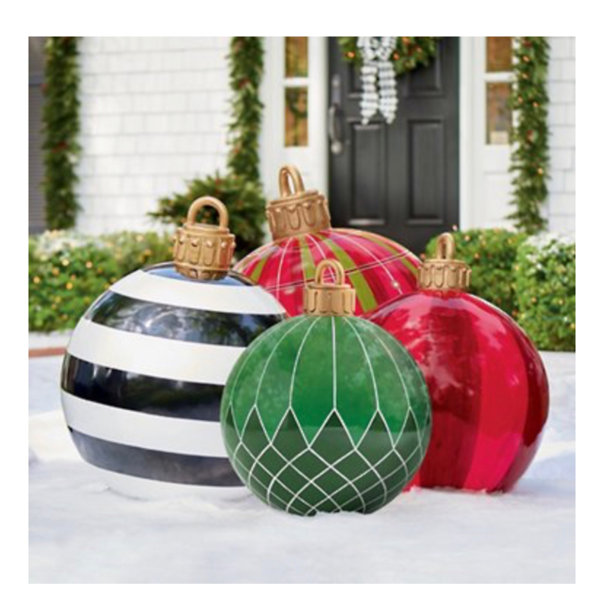 Oversized lawn ornaments. Christmas yard decor. Christmas porch decor. #christmas #christmashome #christmasporch #holidayseason #holidayporch

#LTKHoliday #LTKsalealert #LTKHolidaySale