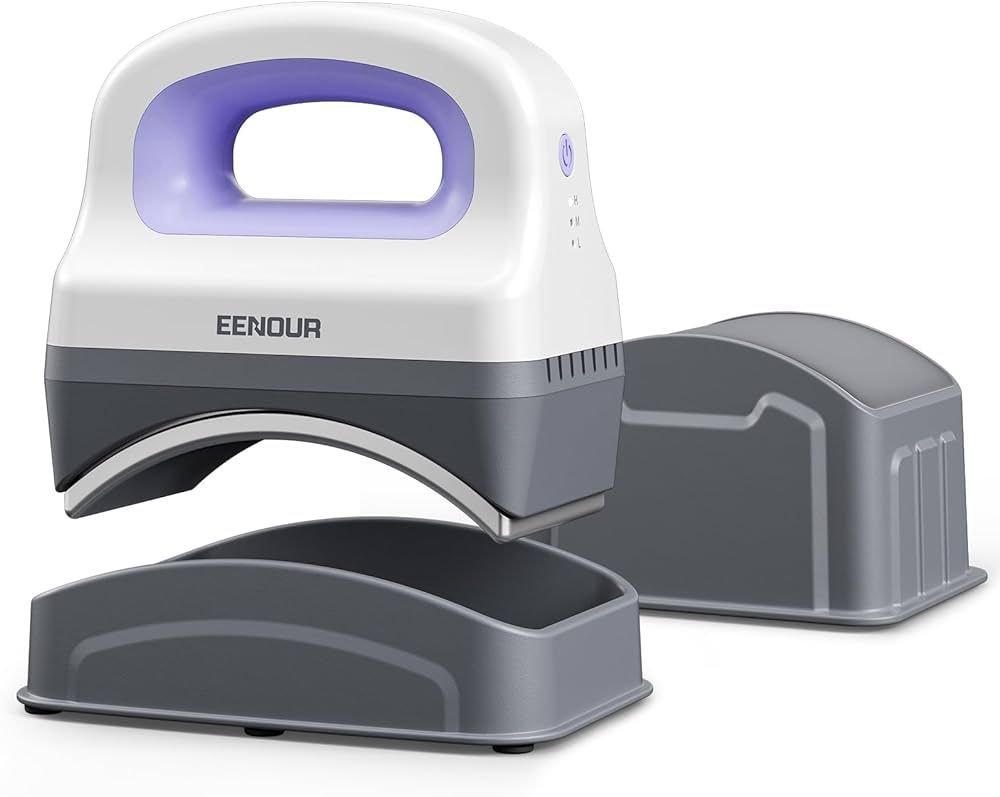 EENOUR Hat Press Machine, Mini Heat Press for Caps with 3 Heating Levels & Auto-Off, Handheld Cap... | Amazon (US)