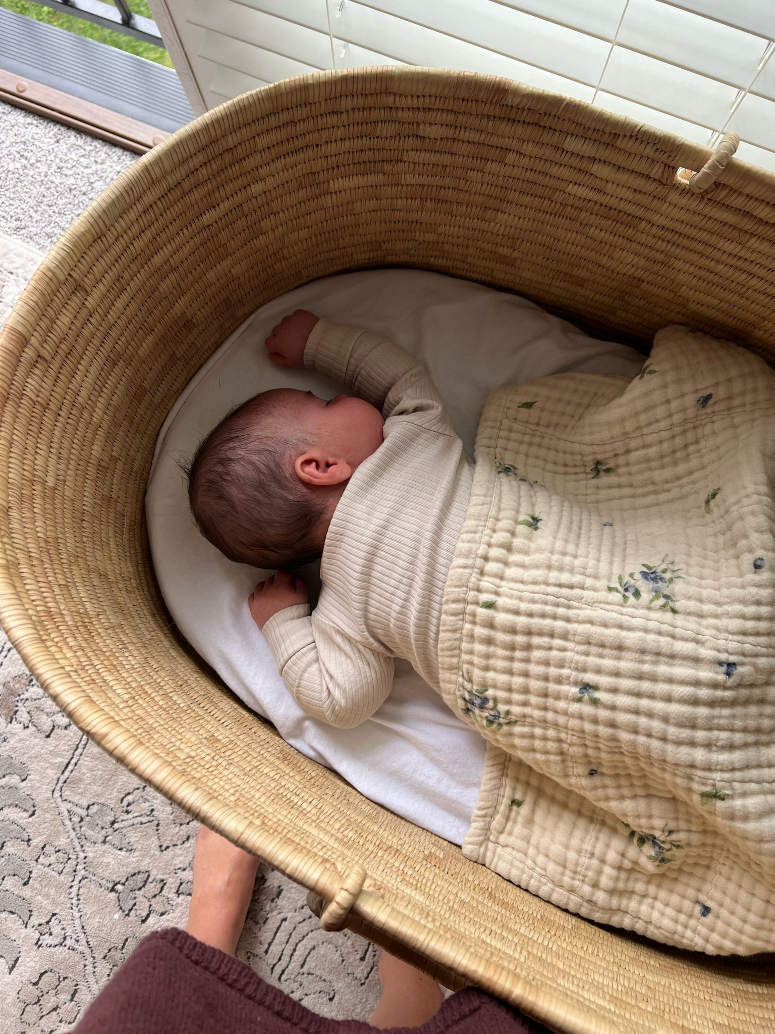 The coziest organic cotton muslin blanket 🫐

#LTKKids #LTKFamily #LTKBaby