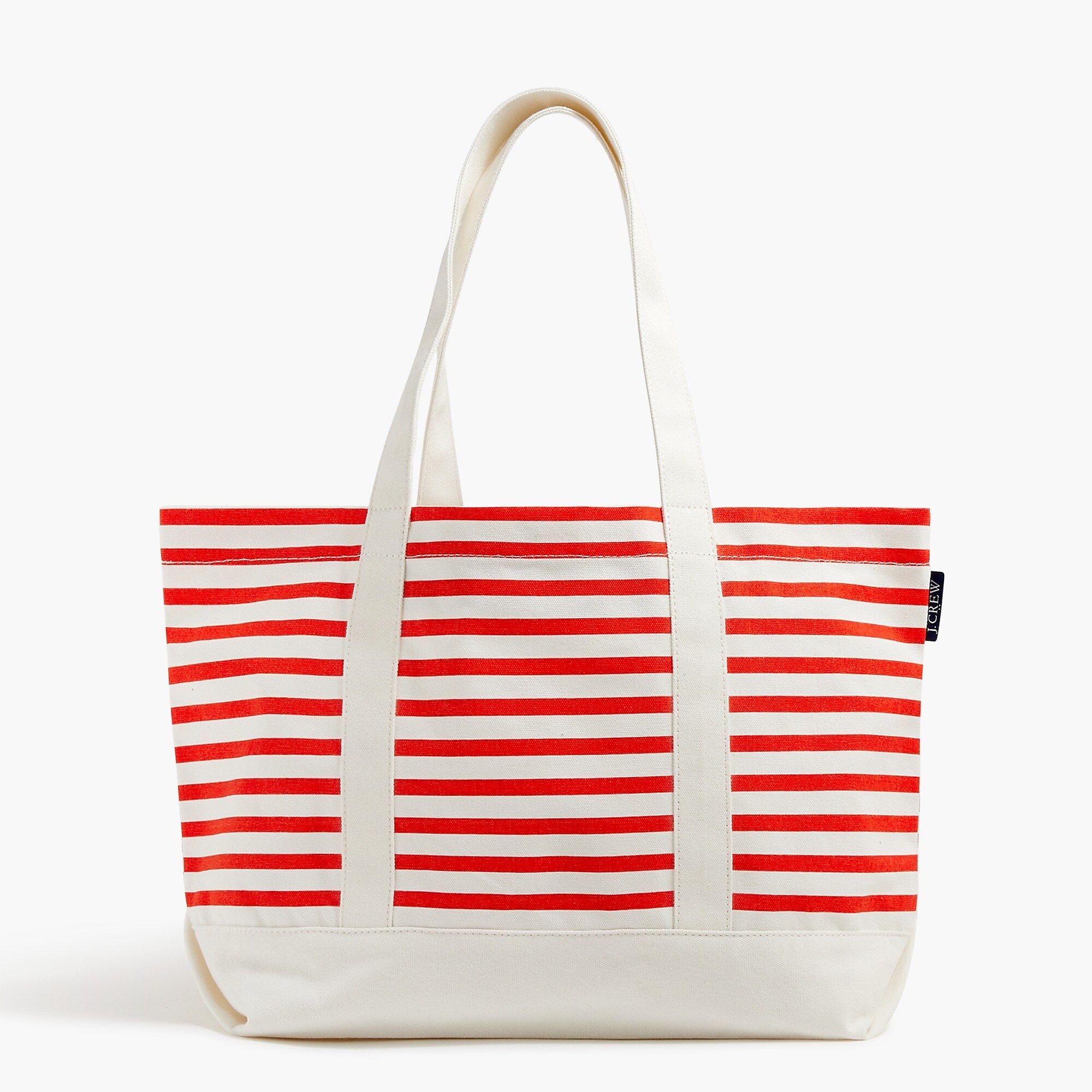 Structured canvas tote bag | J.Crew Factory