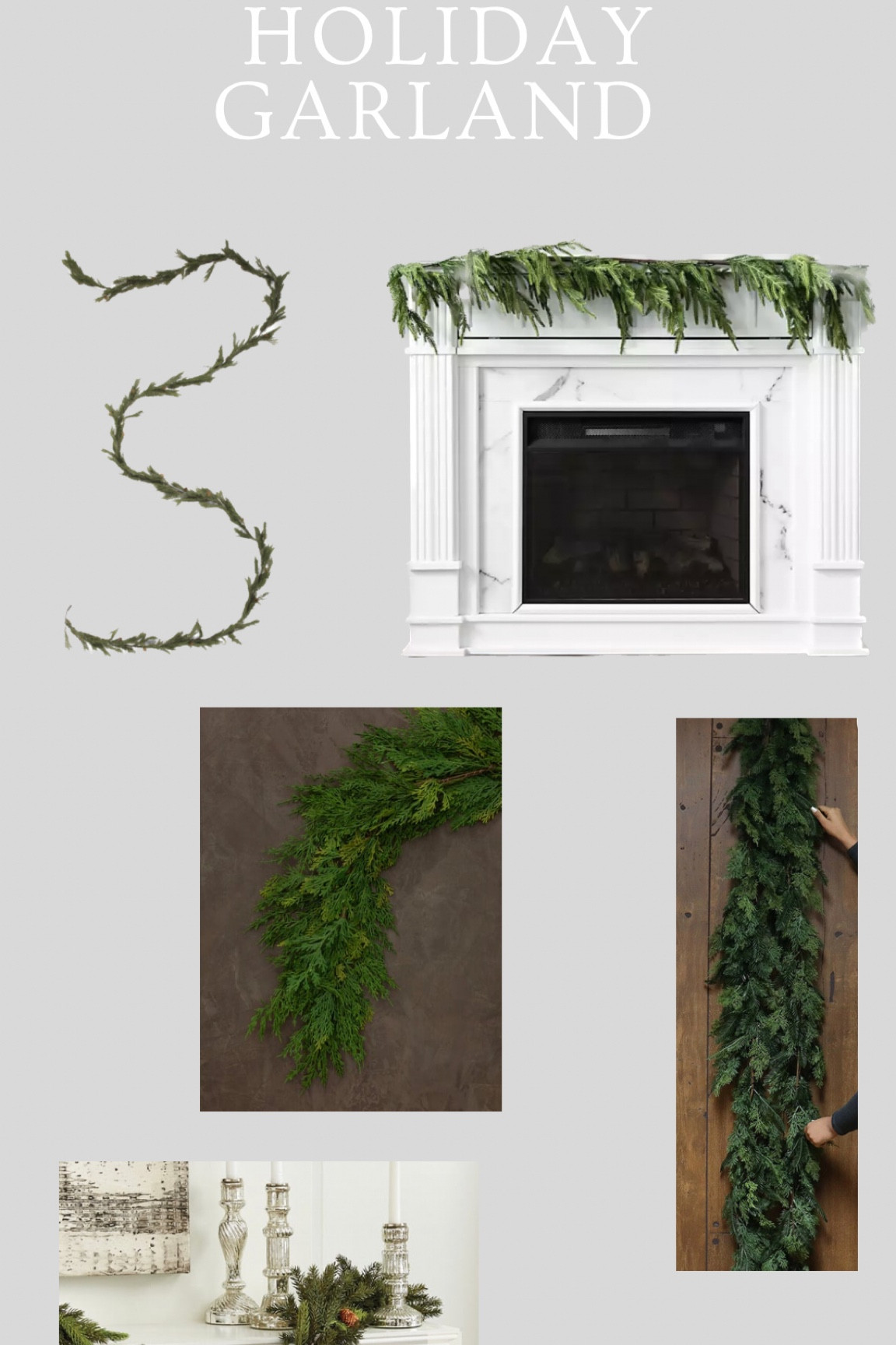 Affordable and beautiful garlands (most of which I own)! 

#LTKHoliday #LTKSeasonal #LTKhome