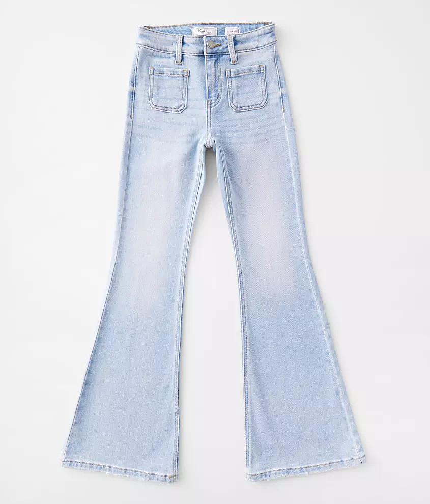 Girls - Signature High Rise Flare Stretch Jean | Buckle