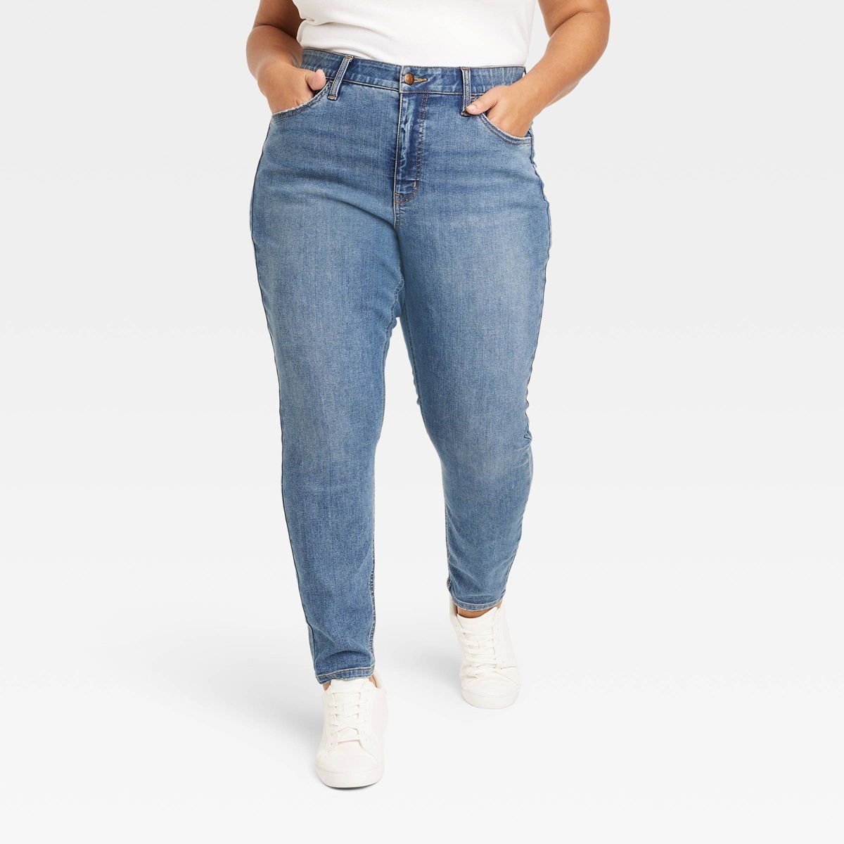Women's High-Rise Skinny Jeans - Ava & Viv™ | Target
