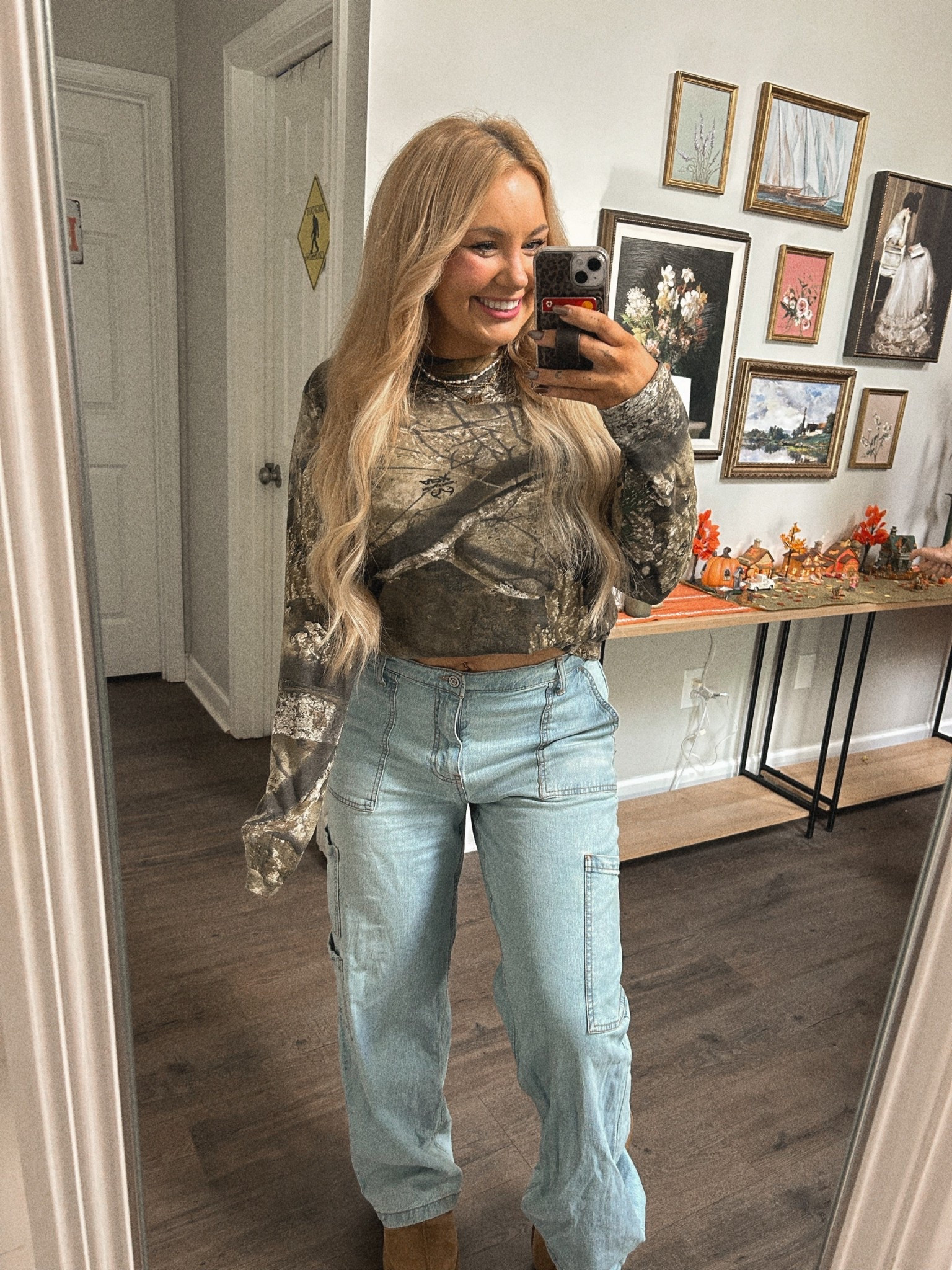 $10 camo long sleeve! 😍👏🏼 

#LTKFallSale #LTKMidsize #LTKSeasonal