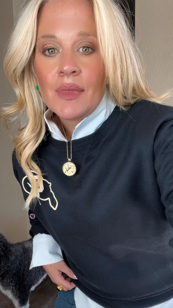 ✨Tap the bell, save and ❤️ start here over 40 fashion, midlife style, midsize fashion and luxury looks for less.  

⬇️Sizing information:
Wearing large need small or medium this is a mens. 

These are the 4 CU pieces I’ll be wearing on repeat all season long. 🦬🤎

With Parents Weekend coming up at CU Boulder to see my son, I wanted fan gear I could wear for game day AND long after the weekend is over. Think easy sweatshirts, tees and layers that work with the jeans already in our closets.

And Target has so much NCAA Fan Shop apparel right now, so whether you’re heading to campus, tailgating, watching from home or just proudly repping your kid’s school, it’s such an easy place to find it all.

These are the pieces I’d grab now and wear all season. 🙌

👑 Helping you look good, feel good.-Lindsey Denver   Check back daily for belly-friendly style, confidence, and Outfit Physics™.

#LTKOver40 #LTKSaleAlert #LTKMidsize