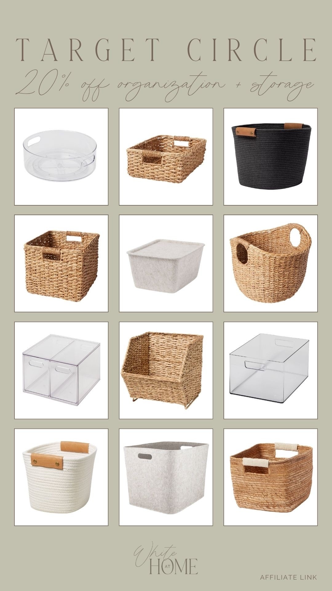Target is my go-to for all storage solutions—decorative and functional! All bright room storage is 20% off through the end of Today!! Perfect pieces for kitchens, bathrooms, pantries, toys, crafts, blankets, and more!

#LTKHome #LTKSaleAlert
