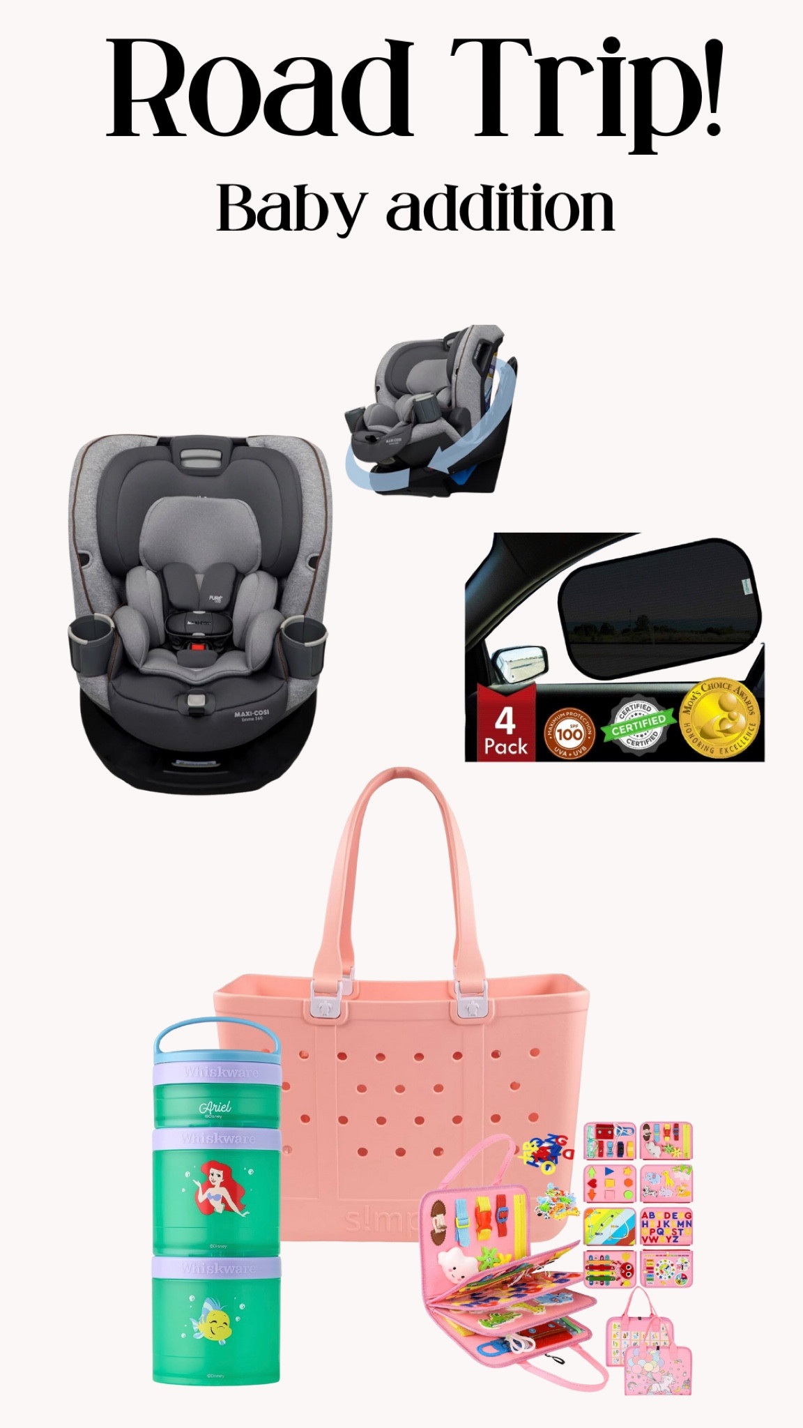 Bonnie's set up for our road  trip form OHIO to FL! 



#LTKbaby #LTKtravel #LTKsalealert