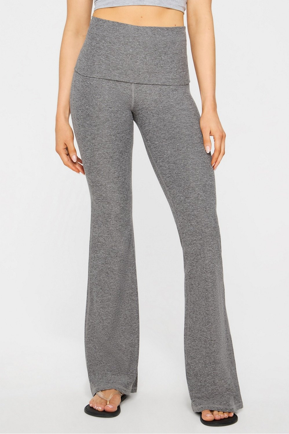 Cloud Jersey Foldover Flare | Fabletics