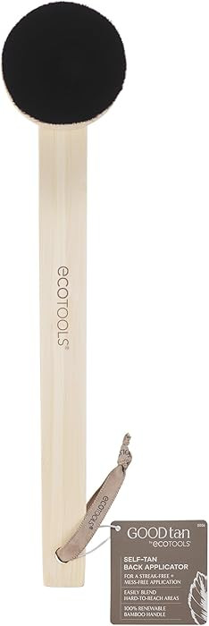 EcoTools Good Tan Self-Tan Back Applicator, Long Handle Back Brush For Controlled Sunless Tanning... | Amazon (US)