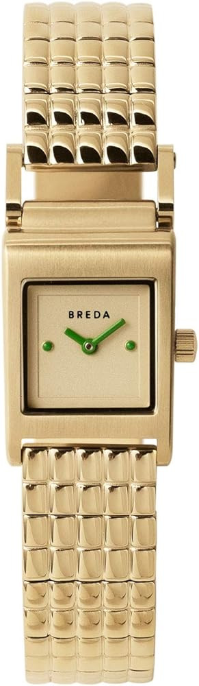 Breda 'Revel' Gold and Gold and Metal Bracelet Watch, 18MM | Amazon (US)