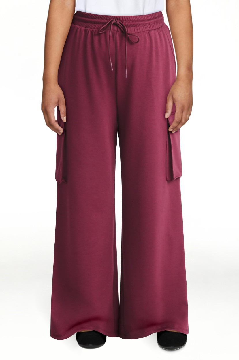 Scoop Women's and Women's Plus New Scubaknit Cargo Pants, Sizes XS-4X | Walmart (US)