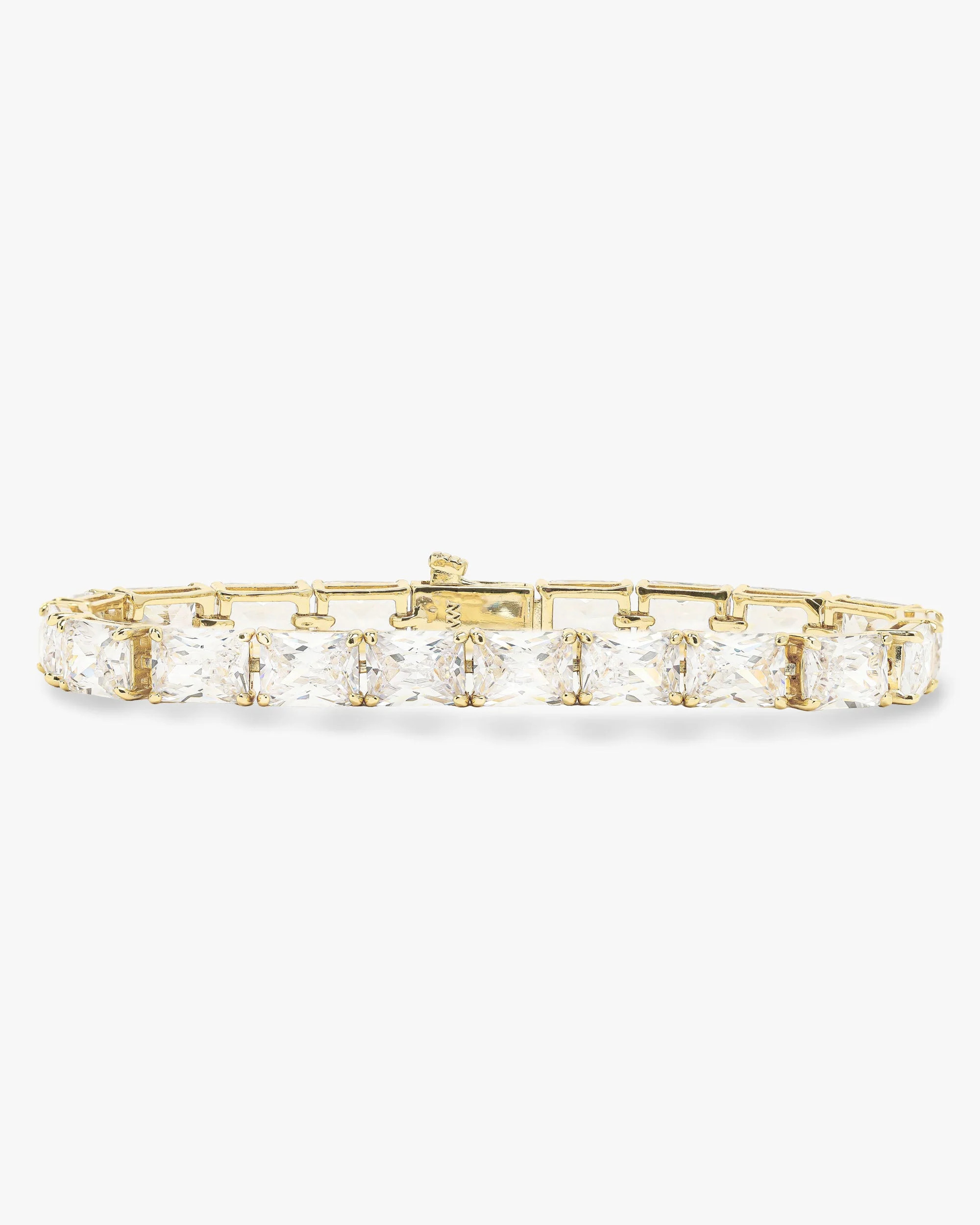 Grand Slam Tennis Bracelet - Gold|White Diamondettes | Melinda Maria Jewelry