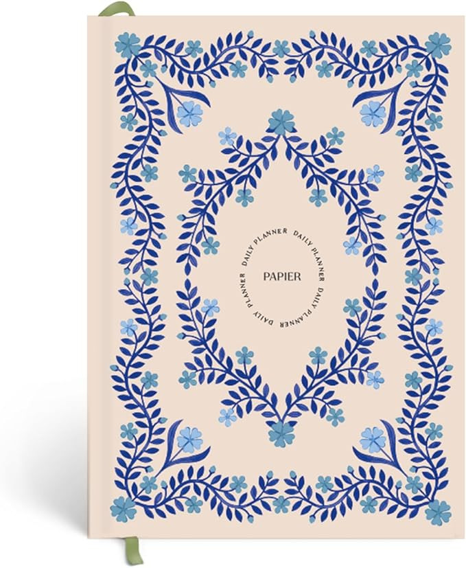 Papier Italian Summer Daily Planner - Hardback Vintage Design | Track Habits, Thoughts, To-Dos & ... | Amazon (US)
