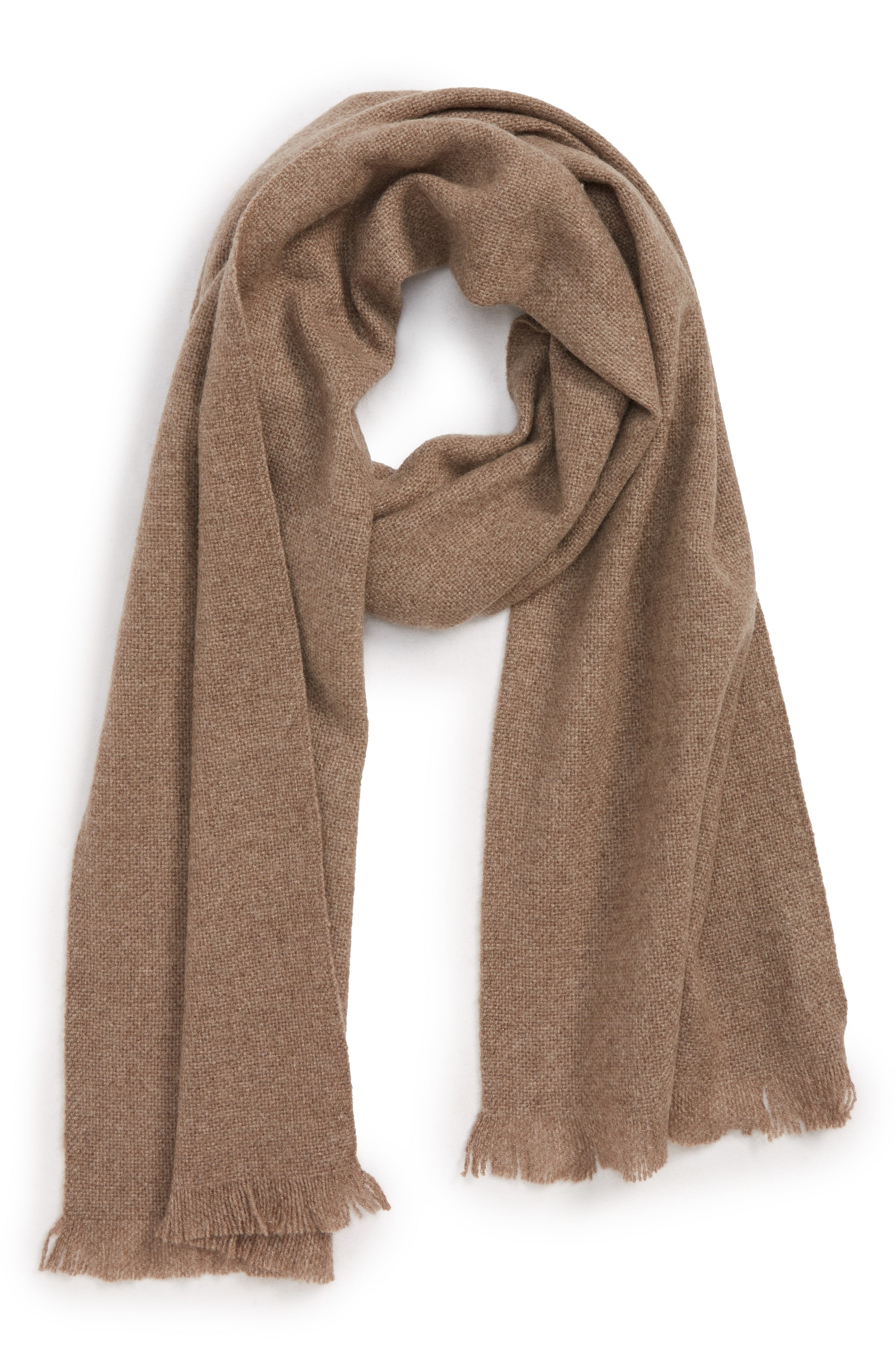 Nordstrom Men's Shop Solid Cashmere Scarf | Nordstrom