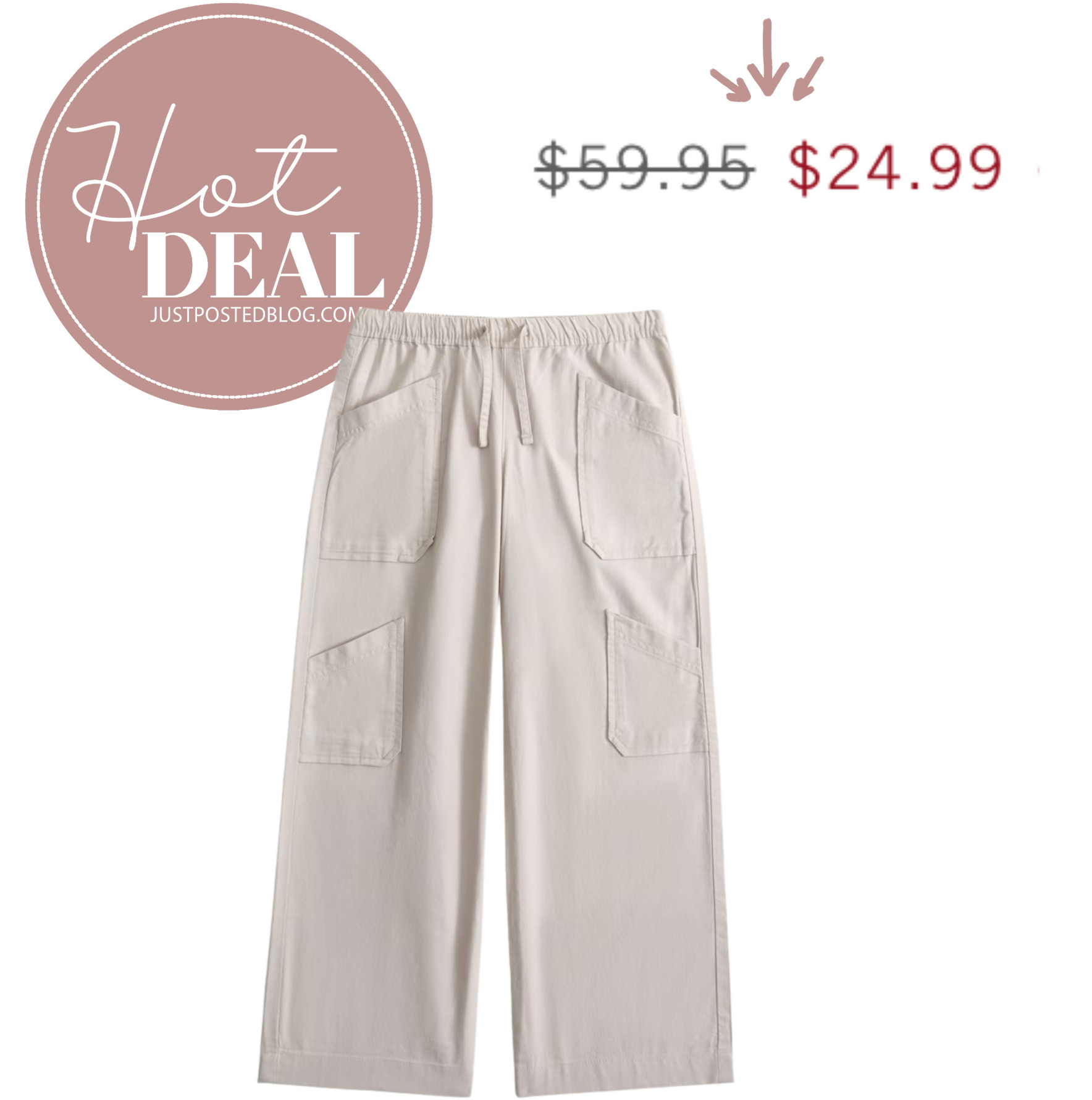 I am LOVING these pants!!! They are on sale right now!! 

 