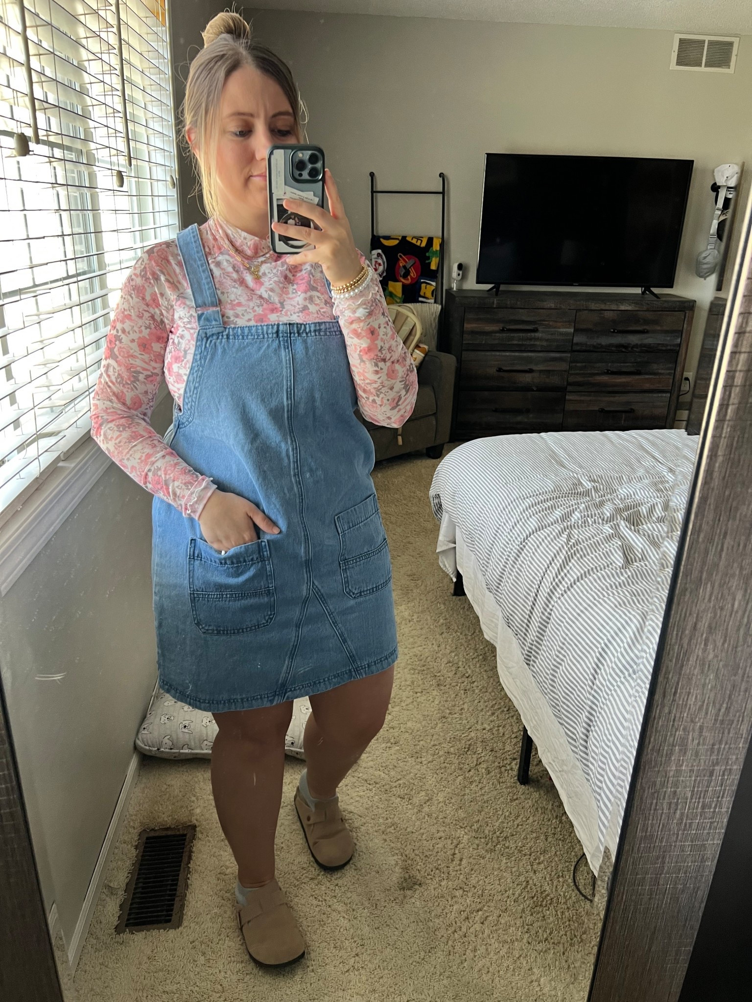Simple Bridal Shower Guest Outfit 
#bridalshowerguest #dress #ootd