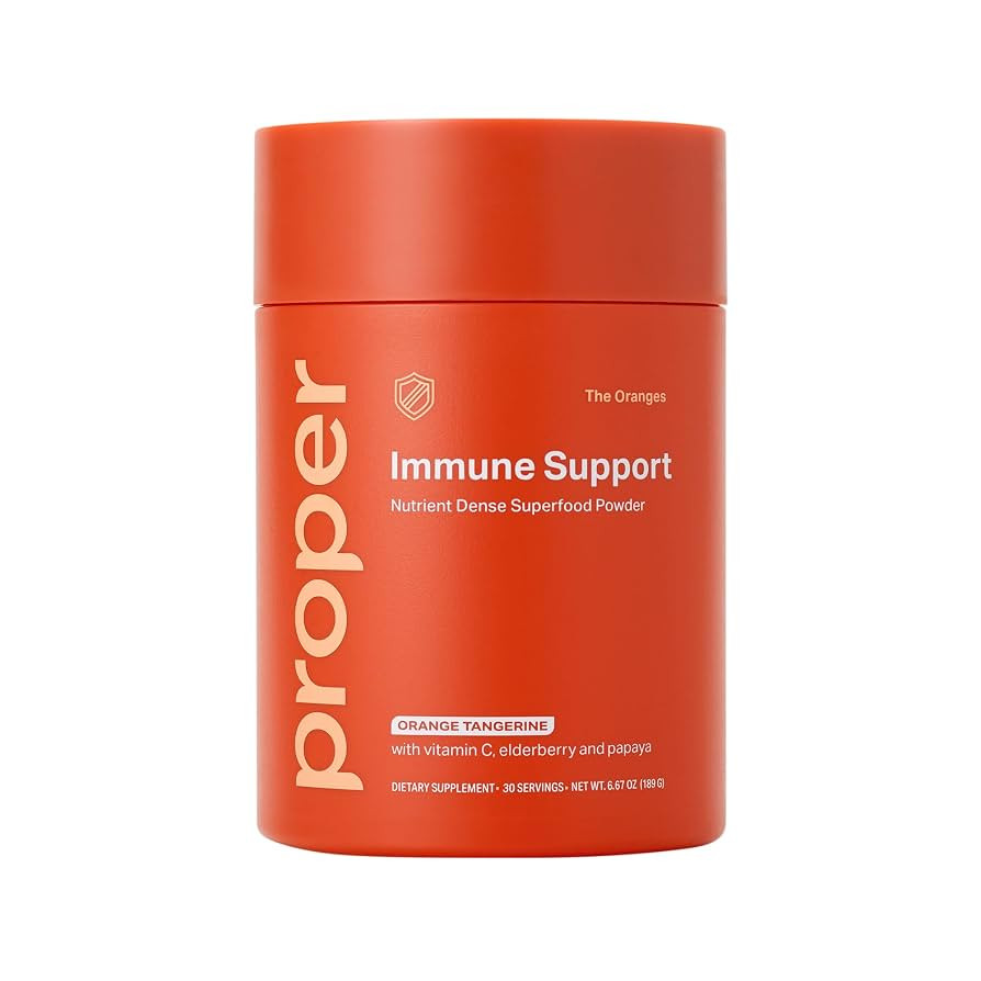 Proper, The Oranges Immune Support Supplement. Orange Tangerine Drink Mix. Elderberry Vitamin C a... | Amazon (US)