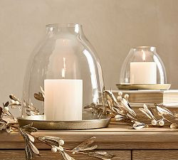 Cloche Hurricane Candle Holder | Pottery Barn (US)