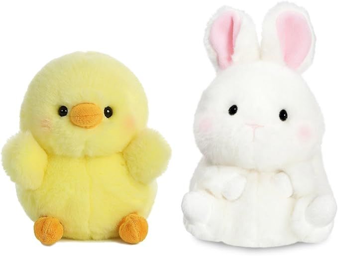 Aurora Bundle of 2 5" Beanbag Stuffed Animals: Chickadee Chick and Bunbun Bunny | Amazon (US)